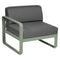 Sofá modular izquierdo BELLEVIE. Comprar Fermob online, coleccion Bellevie. Rincón del Mueble RDM Madrid España. Combinación para sofá. Modulación, personalización. Mobiliario de exterior e interior. Sofá lounge.