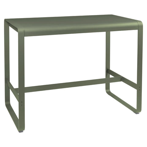 Table haute BELLEVIE de 140 x 80 x 105 cm de la marque française Fermob. Acheter Fermob en ligne. Rincón del Mueble