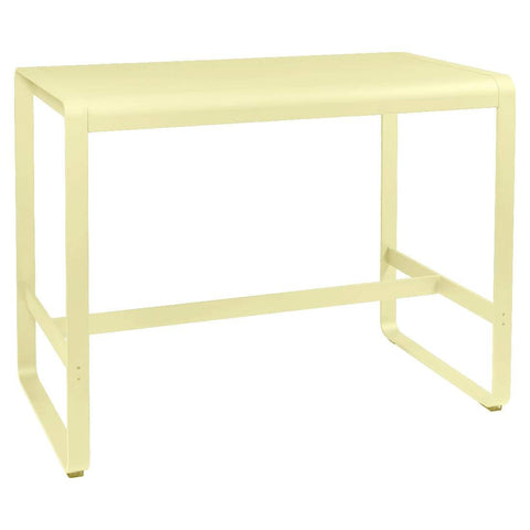 Table haute BELLEVIE de 140 x 80 x 105 cm de la marque française Fermob. Acheter Fermob en ligne. Rincón del Mueble