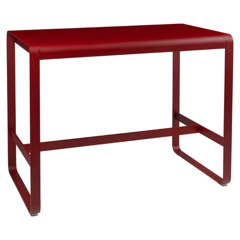 Table haute BELLEVIE de 140 x 80 x 105 cm de la marque française Fermob. Acheter Fermob en ligne. Rincón del Mueble