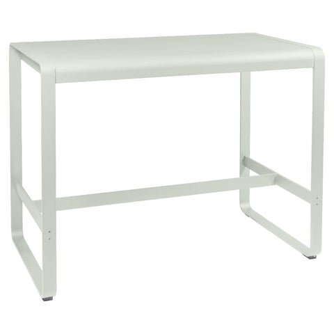 Table haute BELLEVIE de 140 x 80 x 105 cm de la marque française Fermob. Acheter Fermob en ligne. Rincón del Mueble