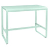 Table haute BELLEVIE de 140 x 80 x 105 cm de la marque française Fermob. Acheter Fermob en ligne. Rincón del Mueble
