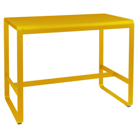 Table haute BELLEVIE de 140 x 80 x 105 cm de la marque française Fermob. Acheter Fermob en ligne. Rincón del Mueble