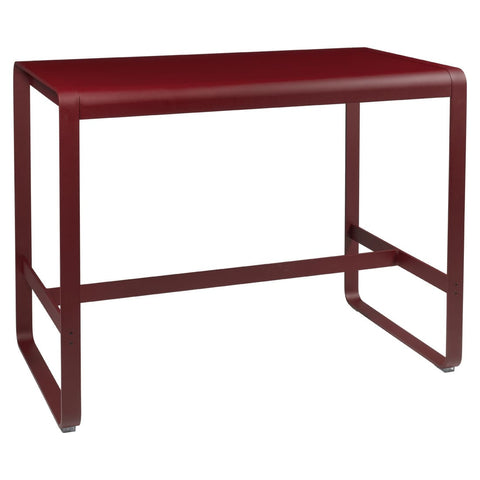 Table haute BELLEVIE de 140 x 80 x 105 cm de la marque française Fermob. Acheter Fermob en ligne. Rincón del Mueble