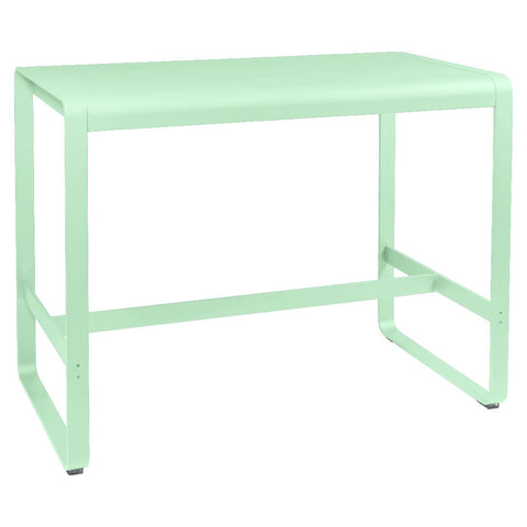 Table haute BELLEVIE de 140 x 80 x 105 cm de la marque française Fermob. Acheter Fermob en ligne. Rincón del Mueble