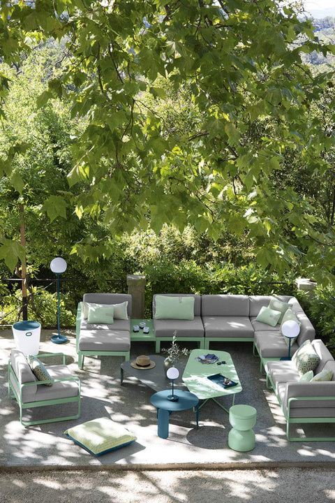 Módulo derecho esquina BELLEVIE 2 plazas. Colección Bellevie comprar online mobiliario Fermob exterior e interior. Rincón del Mueble RDM Madrid España.