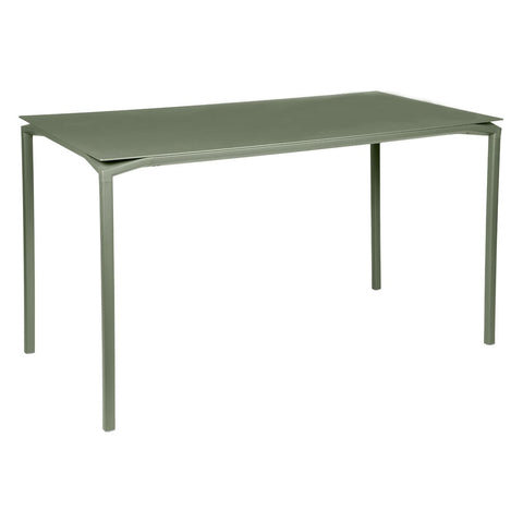 Table haute CALVI de 160 x 80 cm de la marque française Fermob. Acheter Fermob en ligne. Rincón del Mueble