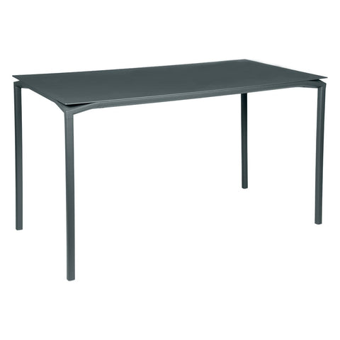 Table haute CALVI de 160 x 80 cm de la marque française Fermob. Acheter Fermob en ligne. Rincón del Mueble