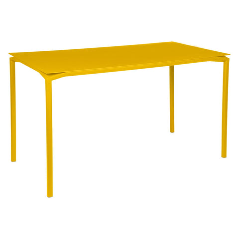 Table haute CALVI de 160 x 80 cm de la marque française Fermob. Acheter Fermob en ligne. Rincón del Mueble