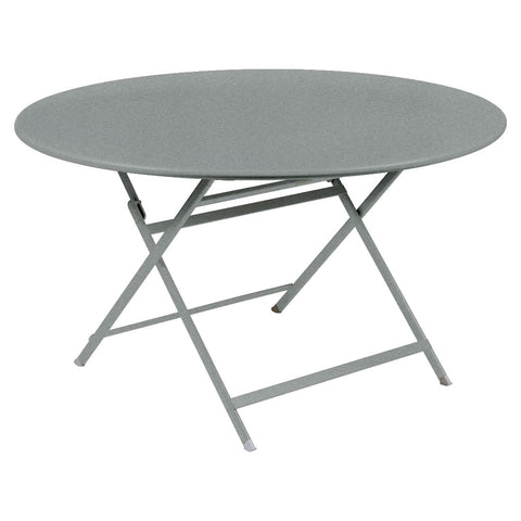 Table ronde CARACTÈRE Ø 128 cm. Collection FERMOB. Acheter mobilier d’extérieur et d’intérieu