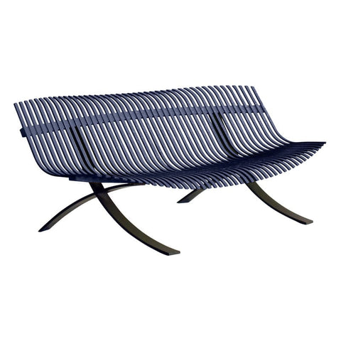 Banc CHARIVARI pour 6 personnes. Acheter mobilier d’extérieur Fermob. Rincón del Mueble RDM Madrid Espagne