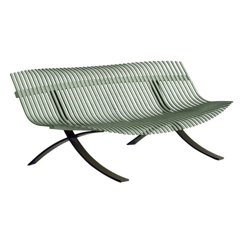 Banc CHARIVARI pour 6 personnes. Acheter mobilier d’extérieur Fermob. Rincón del Mueble RDM Madrid Espagne