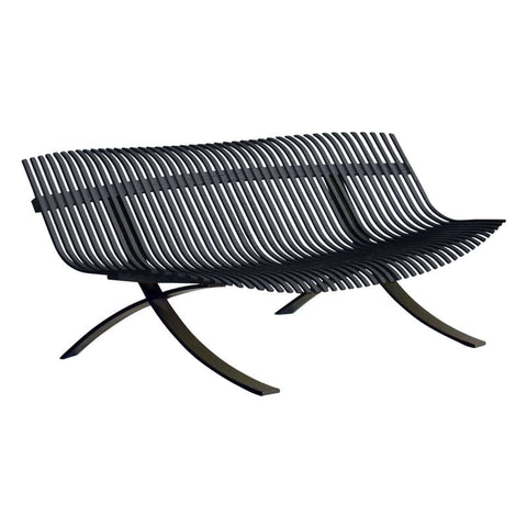 Banc CHARIVARI pour 6 personnes. Acheter mobilier d’extérieur Fermob. Rincón del Mueble RDM Madrid Espagne