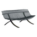 Banc CHARIVARI pour 6 personnes. Acheter mobilier d’extérieur Fermob. Rincón del Mueble RDM Madrid Espagne