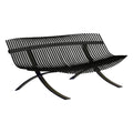 Banc CHARIVARI pour 6 personnes. Acheter mobilier d’extérieur Fermob. Rincón del Mueble RDM Madrid Espagne