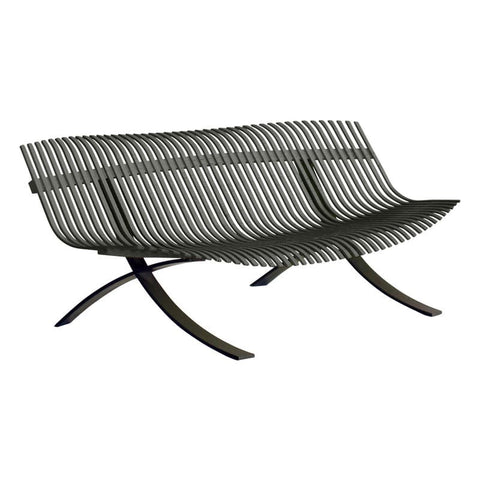 Banc CHARIVARI pour 6 personnes. Acheter mobilier d’extérieur Fermob. Rincón del Mueble RDM Madrid Espagne
