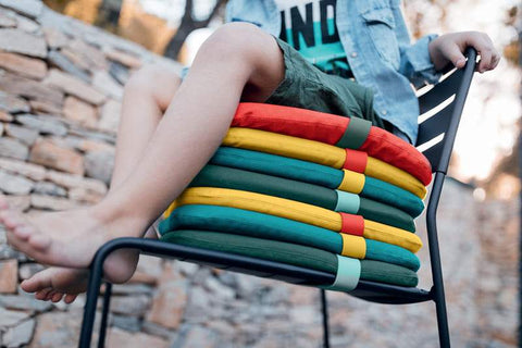 Coussin pour chaises FERMOB de 41 x 38 cm | Collection Luxembourg | Rincón del Mueble RDM Madrid Espagne en ligne | Accessoire d’extérieur