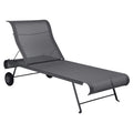 Chaise longue en acier DUNE. Fermob EN LIGNE. Rincón del Mueble