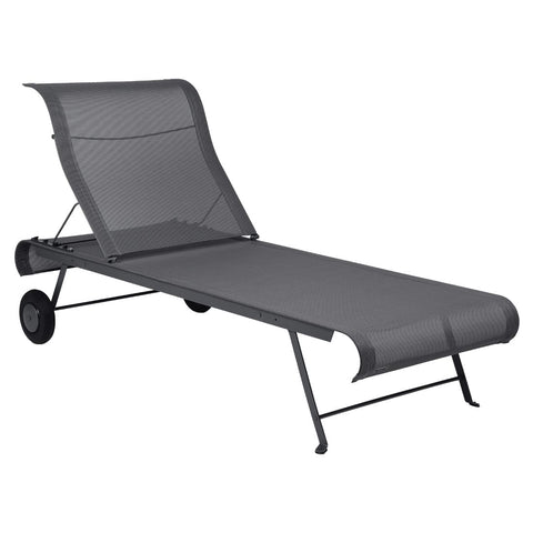 Chaise longue en acier DUNE. Fermob EN LIGNE. Rincón del Mueble