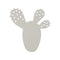 Dessous de plat en métal cactus BOUQUET SAUVAGE de 25.5x24cm