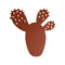 Dessous de plat en métal cactus BOUQUET SAUVAGE de 25.5x24cm
