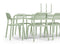 Table TONÍ 220 x 99 cm. Table d’extérieur et d’intérieur. Acheter mobilier Fatboy en ligne. Rincón del Mueble RDM Madrid Espagne