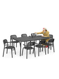 Table TONÍ 220 x 99 cm. Table d’extérieur et d’intérieur. Acheter mobilier Fatboy en ligne. Rincón del Mueble RDM Madrid Espagne