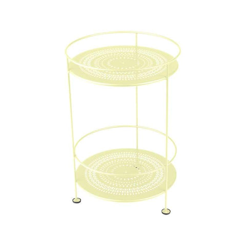 Guéridon perforé GUINGUETTE. Acheter mobilier d’extérieur et d’intérieur FERMOB. CDM