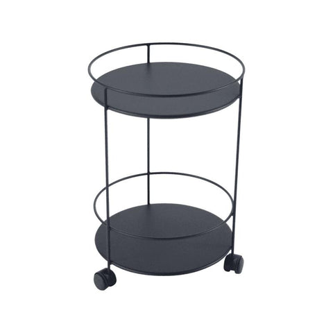 Guéridon à roulettes GUINGUETTE, acheter en ligne marque FERMOB. Rincón del Mueble RDM Madrid Espagne. Acheter mobilier d’extérieur et d’intérieur.