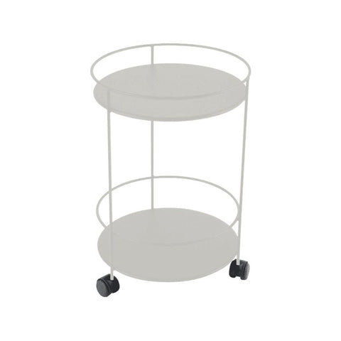 Guéridon à roulettes GUINGUETTE, acheter en ligne marque FERMOB. Rincón del Mueble RDM Madrid Espagne. Acheter mobilier d’extérieur et d’intérieur.