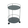 Guéridon à roulettes GUINGUETTE, acheter en ligne marque FERMOB. Rincón del Mueble RDM Madrid Espagne. Acheter mobilier d’extérieur et d’intérieur.