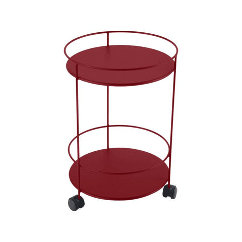 Guéridon à roulettes GUINGUETTE, acheter en ligne marque FERMOB. Rincón del Mueble RDM Madrid Espagne. Acheter mobilier d’extérieur et d’intérieur.