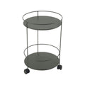 Guéridon à roulettes GUINGUETTE, acheter en ligne marque FERMOB. Rincón del Mueble RDM Madrid Espagne. Acheter mobilier d’extérieur et d’intérieur.