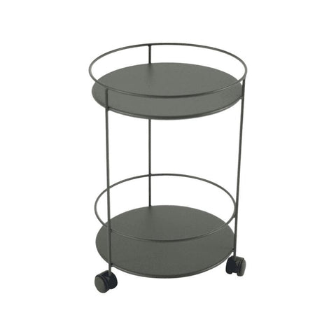Guéridon à roulettes GUINGUETTE, acheter en ligne marque FERMOB. Rincón del Mueble RDM Madrid Espagne. Acheter mobilier d’extérieur et d’intérieur.