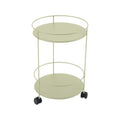 Guéridon à roulettes GUINGUETTE, acheter en ligne marque FERMOB. Rincón del Mueble RDM Madrid Espagne. Acheter mobilier d’extérieur et d’intérieur.