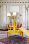 Lot monochrome de 3 lampes MOOON de 134 cm, Fermob en ligne RDM Madrid.