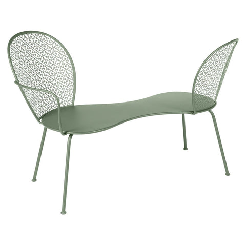 Banc de conversation LORETTE FERMOB CDM Paris