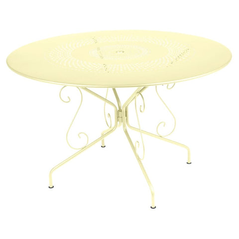 Table MONTMARTRE Ø117cm de FERMOB sur CDM PARIS France en ligne remise