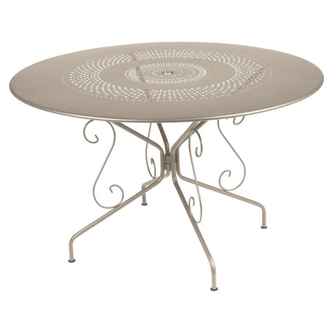 Table MONTMARTRE Ø117cm de FERMOB sur CDM PARIS France en ligne remise