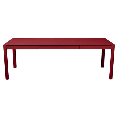 Table extensible à 2 rallonges RIBAMBELLE de 149/234 x 100 cm de la marque française Fermob. Acheter Fermob en ligne. Rincón del Mueble