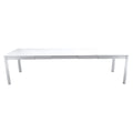 Table XL extensible à 3 rallonges RIBAMBELLE de 149/299 x 100 cm de la marque française Fermob. Acheter Fermob en ligne. 