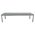 Table XL extensible à 3 rallonges RIBAMBELLE de 149/299 x 100 cm de la marque française Fermob. Acheter Fermob en ligne. 