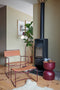 Fauteuil bas en cuir SURPRISING Fermob Coin du Meuble