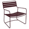 Ensemble fauteuil bas et repose-pieds SUPRISING de la marque française Fermob. Acheter Fermob en ligne. Rincón del Mueble
