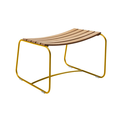 Repose-pieds en teck SURPRISING de la marque française Fermob. Acheter Fermob en ligne. Rincón del Mueble