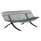 Banc CHARIVARI pour 6 personnes. Acheter mobilier d’extérieur Fermob.