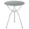 Table Ø 60 cm AIRLOOP en acier pour EXTÉRIEUR de la marque française FERMOB®. Acheter Fermob en ligne. Rincón del Mueble