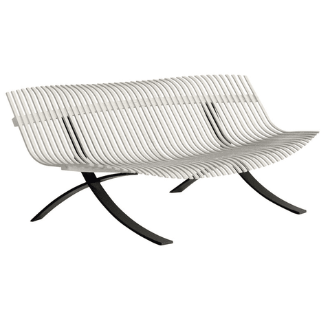 Banc CHARIVARI pour 6 personnes. Acheter mobilier d’extérieur Fermob. Rincón del Mueble RDM Madrid Espagne