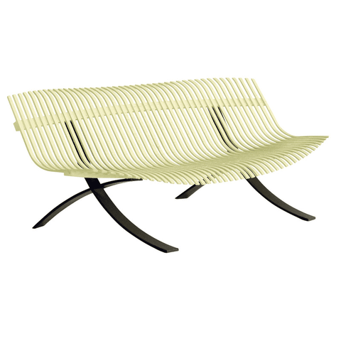 Banc CHARIVARI pour 6 personnes. Acheter mobilier d’extérieur Fermob. Rincón del Mueble RDM Madrid Espagne
