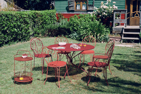 Table MONTMARTRE Ø117cm de FERMOB sur CDM PARIS France en ligne remise